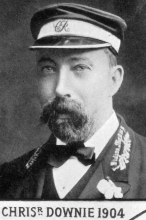 Christopher Downie, Stationmaster at Lanark 1891-1913